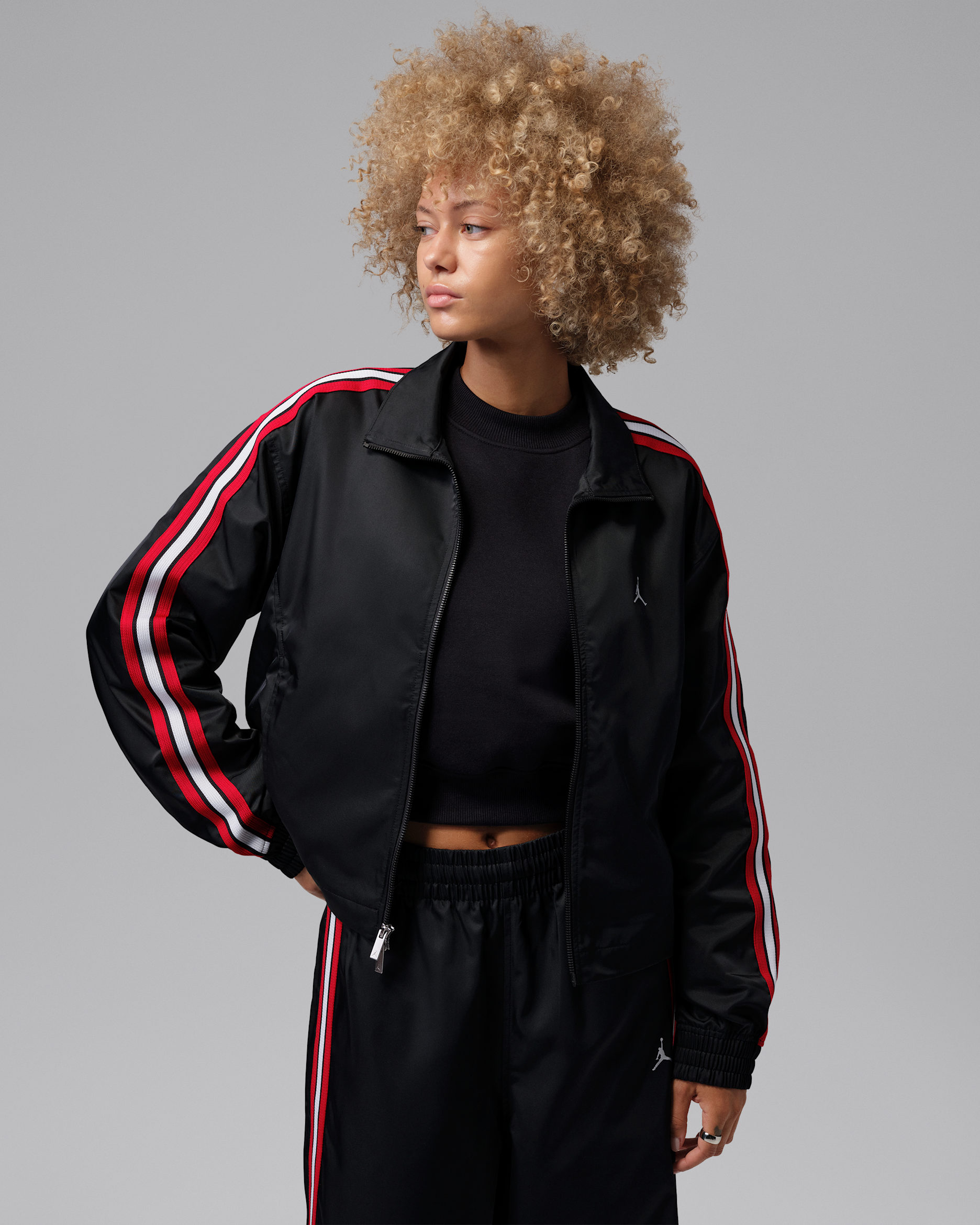 Jordan Brooklyn Women's Tracksuit Jacket. Nike HR
